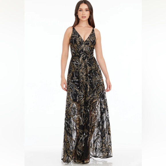 Dress the Population Ariyah Gown - Size XS - Picture 1 of 7